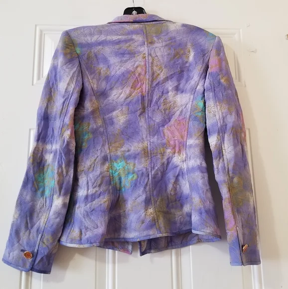 Emanuel Ungaro 2 piece Set Skirt and Blazer Size 10 - Picture 3 of 15